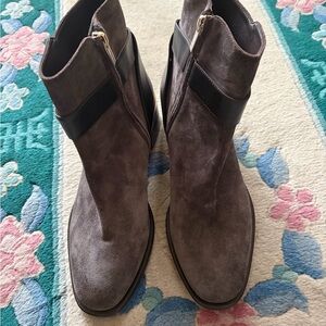 Jimmy Choo suede ankle boots size 7.5 NEW